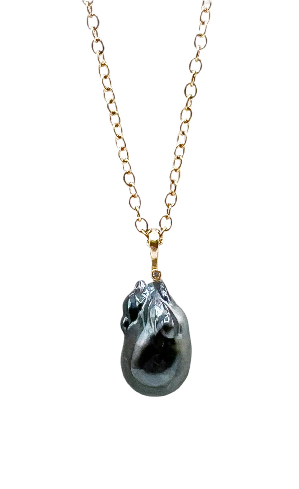 Tahitian pearl pendant