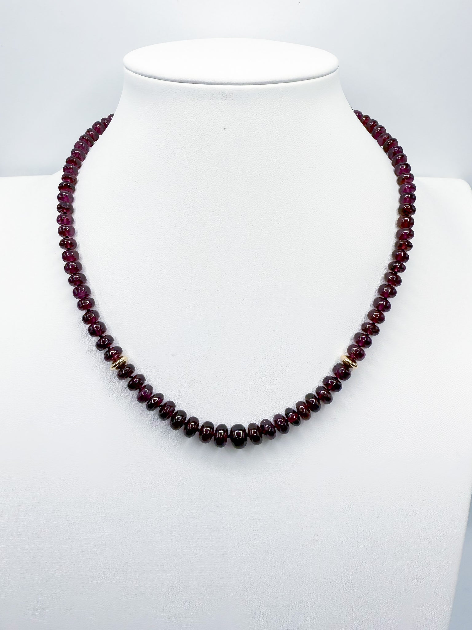 Garnet necklace